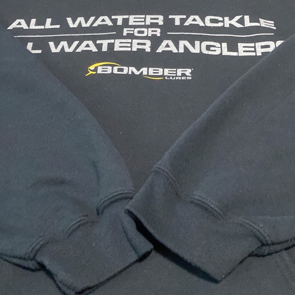 Oceans Streams Rivers & Lakes Bomber Lures Hoodie | Size XXL - Picture 5 of 9
